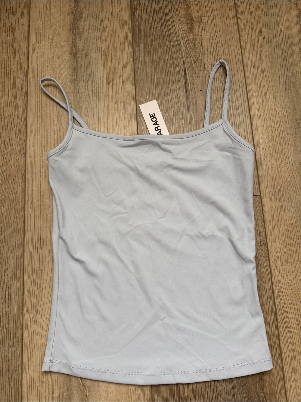 Garage sleek scoop cami - Heather blue